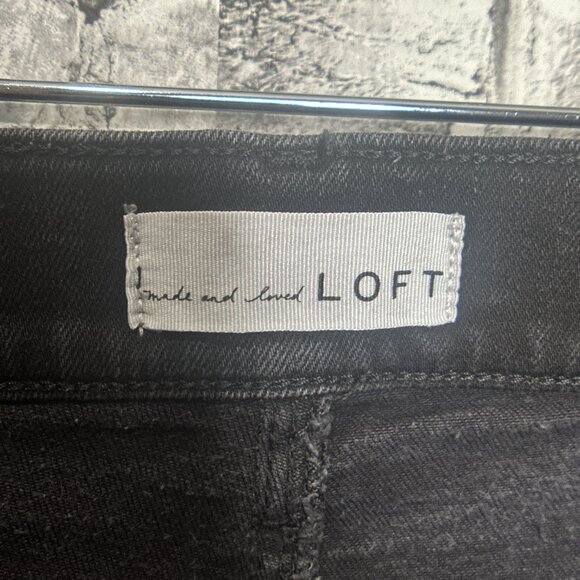 EUC LOFT Slim Pockets Black Jean size 31/12 - Picture 9 of 16